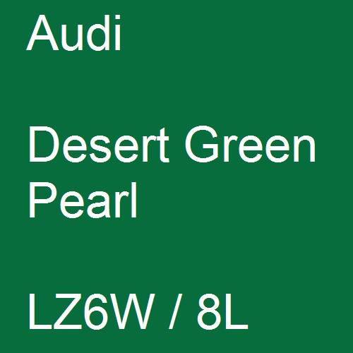 Audi, Desert Green Pearl, LZ6W / 8L.